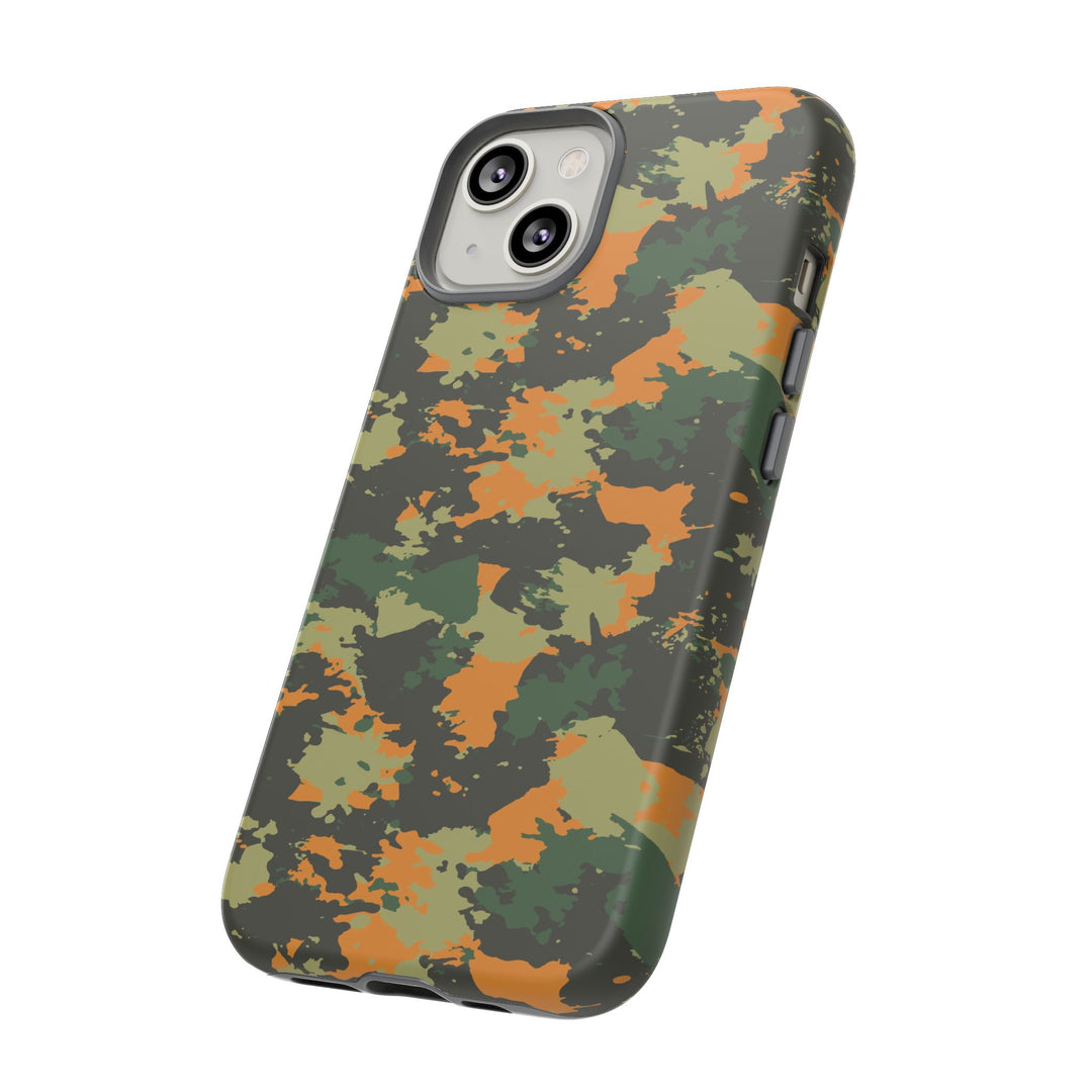 Orange Camo Case