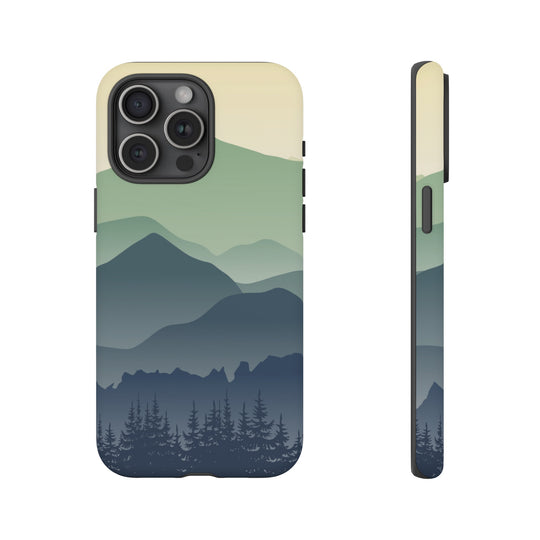 Mountain Explorer Case - Dual Layer Tough Case - Fits Many Smartphone Models