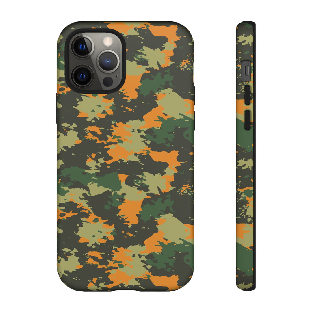 Orange Camo Case