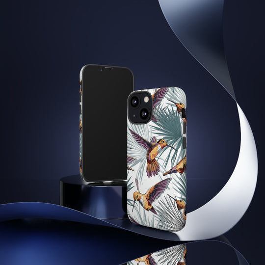 Hummingbird Case - Dual Layer Tough Case - Fits Many Smartphone Models