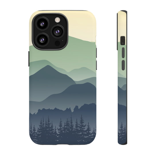 Mountain Explorer Case - Dual Layer Tough Case - Fits Many Smartphone Models