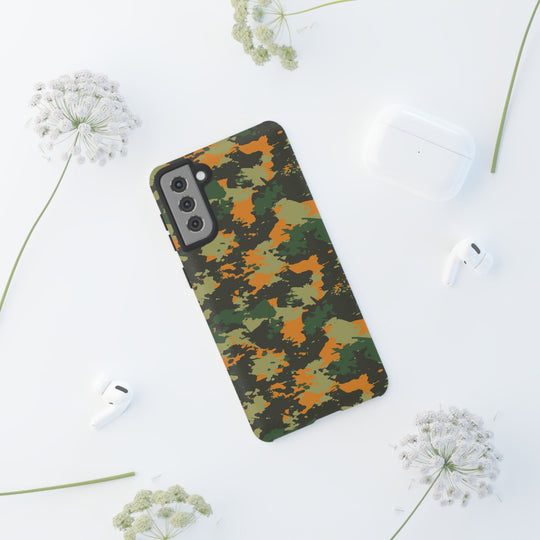 Orange Camo Case