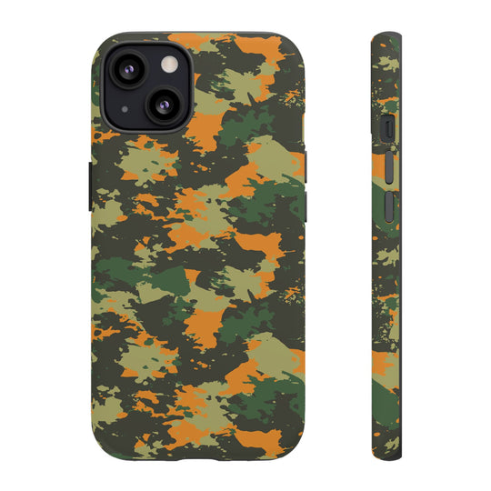 Orange Camo Case