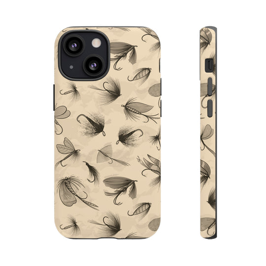 Fly Fishing Case - Dual Layer Tough Case - Fits Many Smartphone Models