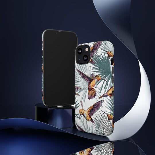 Hummingbird Case - Dual Layer Tough Case - Fits Many Smartphone Models