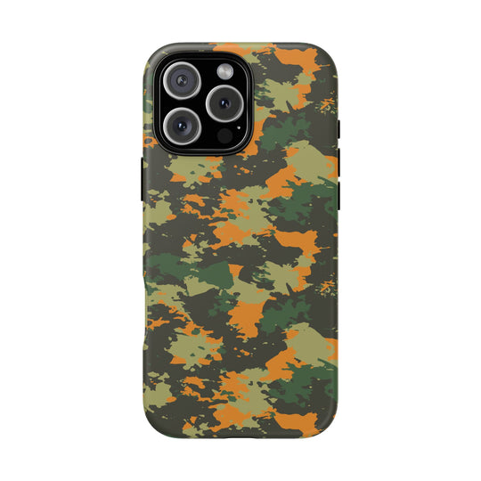 Orange Camo Case