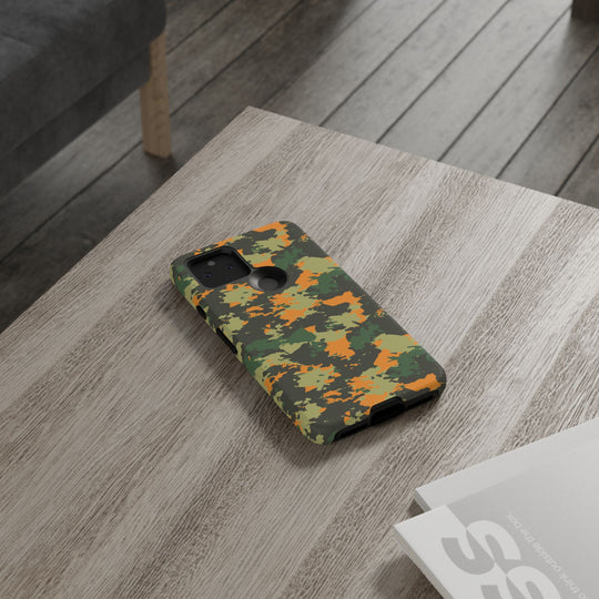 Orange Camo Case