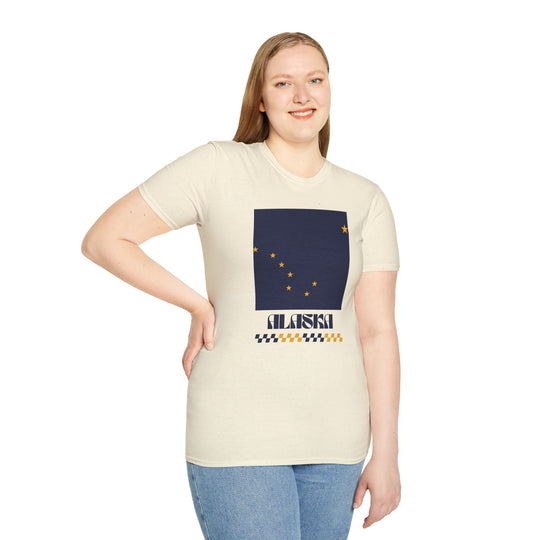 Alaska Retro T-Shirt - Ezra's Clothing - T-Shirt