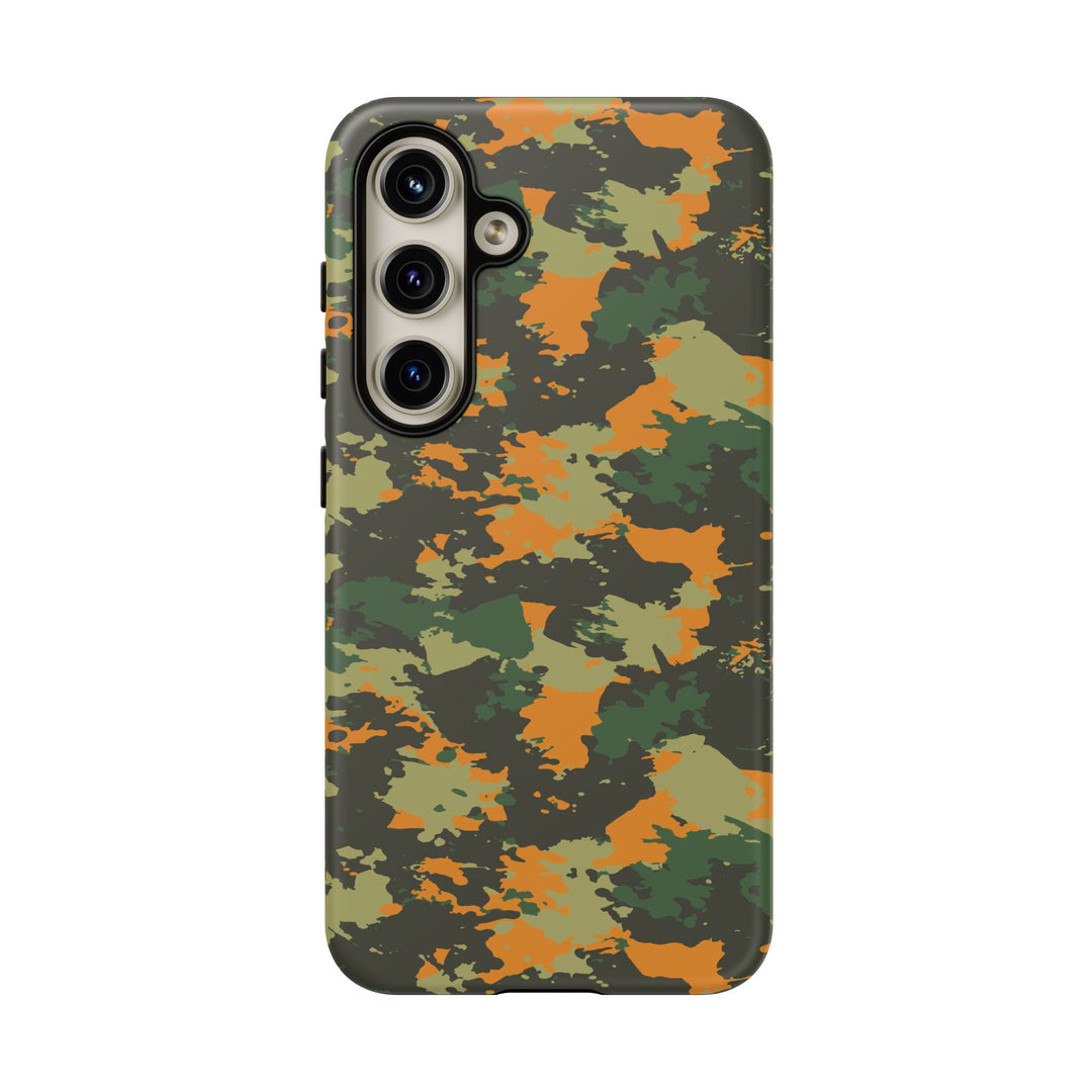 Orange Camo Case