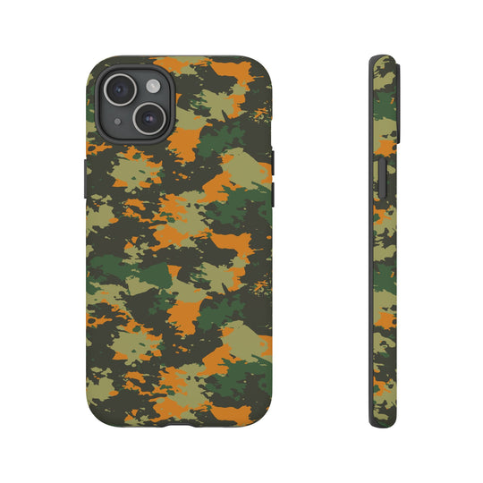 Orange Camo Case