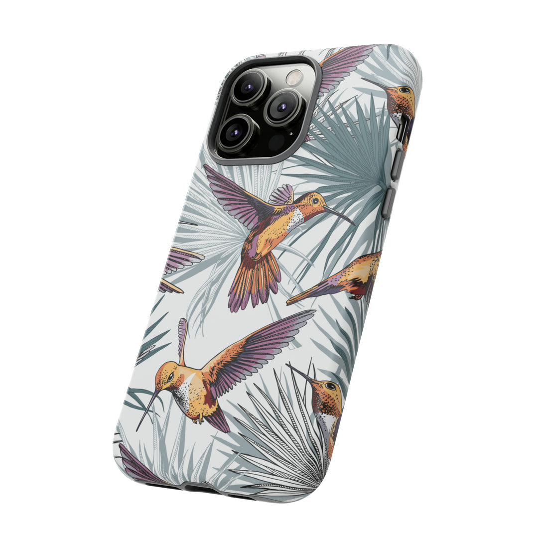 Hummingbird Case - Dual Layer Tough Case - Fits Many Smartphone Models