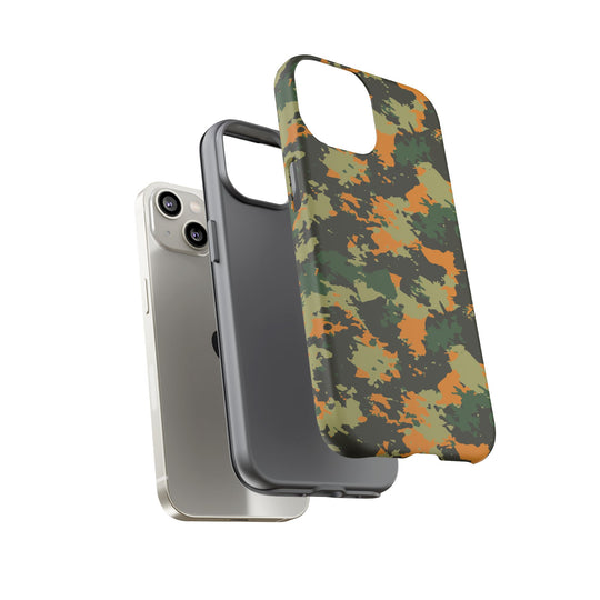 Orange Camo Case