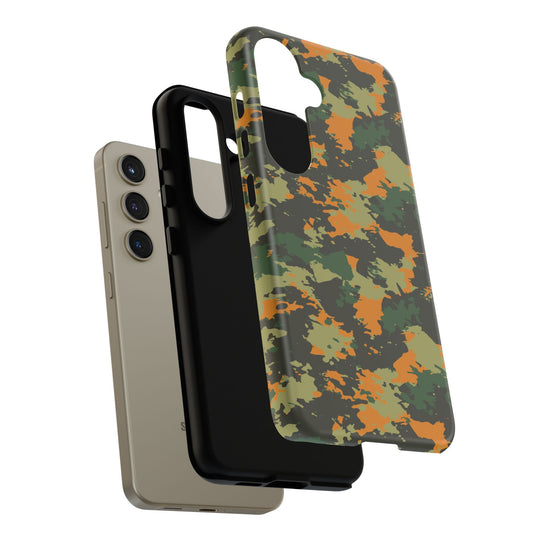 Orange Camo Case