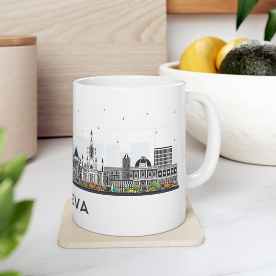 Geneva Switzerland Coffee Mug - Ezra's Clothing - Mug