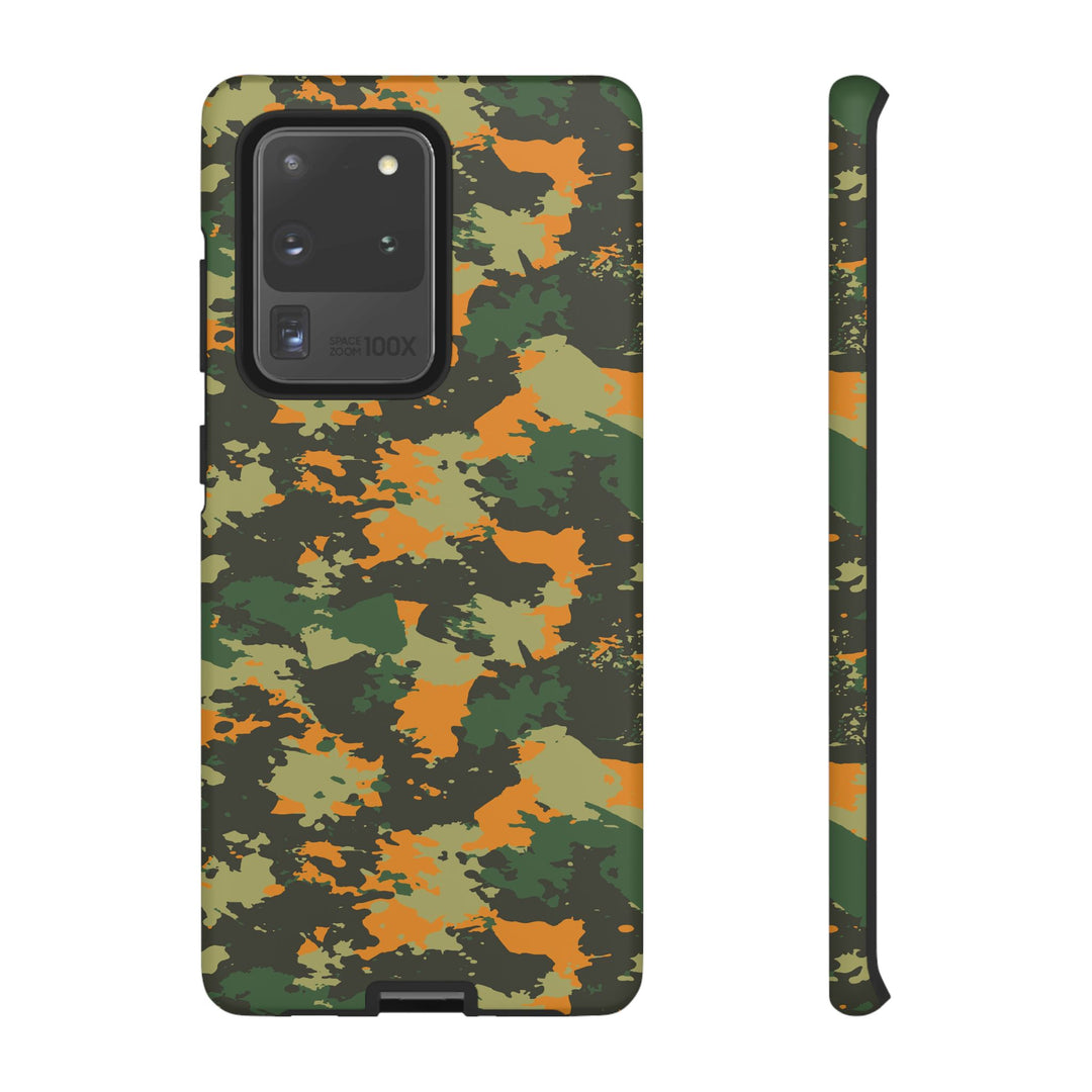 Orange Camo Case