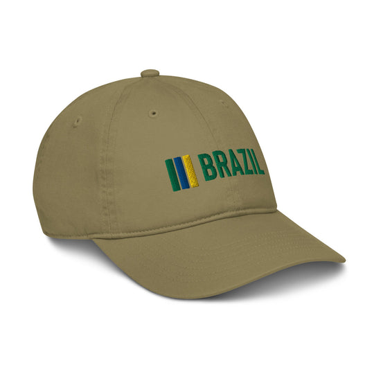 Brazil Organic Cotton Baseball Cap - Ezra's Clothing - Hats