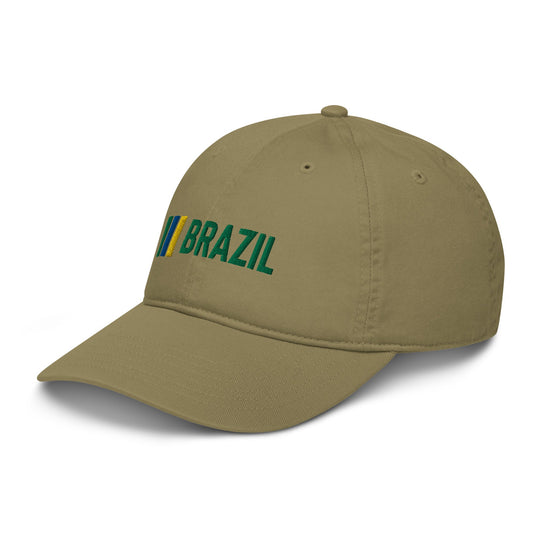 Brazil Organic Cotton Baseball Cap - Ezra's Clothing - Hats