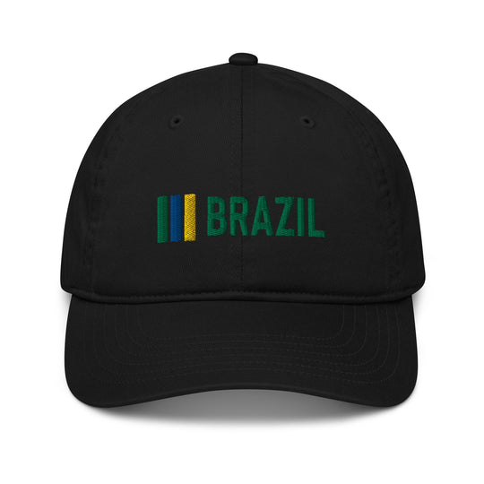 Brazil Organic Cotton Baseball Cap - Ezra's Clothing - Hats