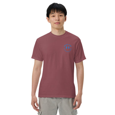 Smith Lake Embroidered T-Shirt T-Shirts Ezra's Clothing Brick S 