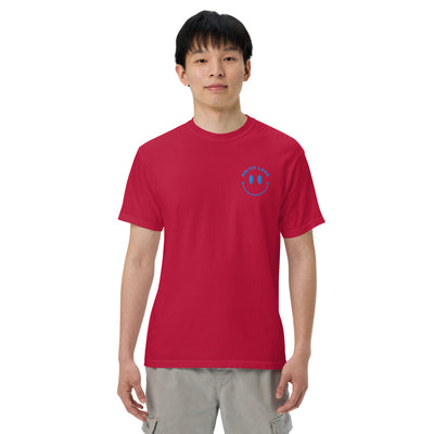 Smith Lake Embroidered T-Shirt T-Shirts Ezra's Clothing Red S 