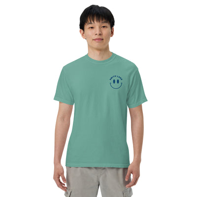 Smith Lake Embroidered T-Shirt T-Shirts Ezra's Clothing Seafoam S 