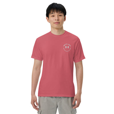 Smith Lake Embroidered T-Shirt T-Shirts Ezra's Clothing Watermelon S 