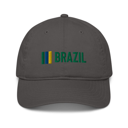 Brazil Organic Cotton Baseball Cap - Ezra's Clothing - Hats