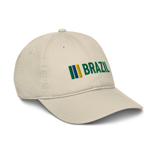 Brazil Organic Cotton Baseball Cap - Ezra's Clothing - Hats