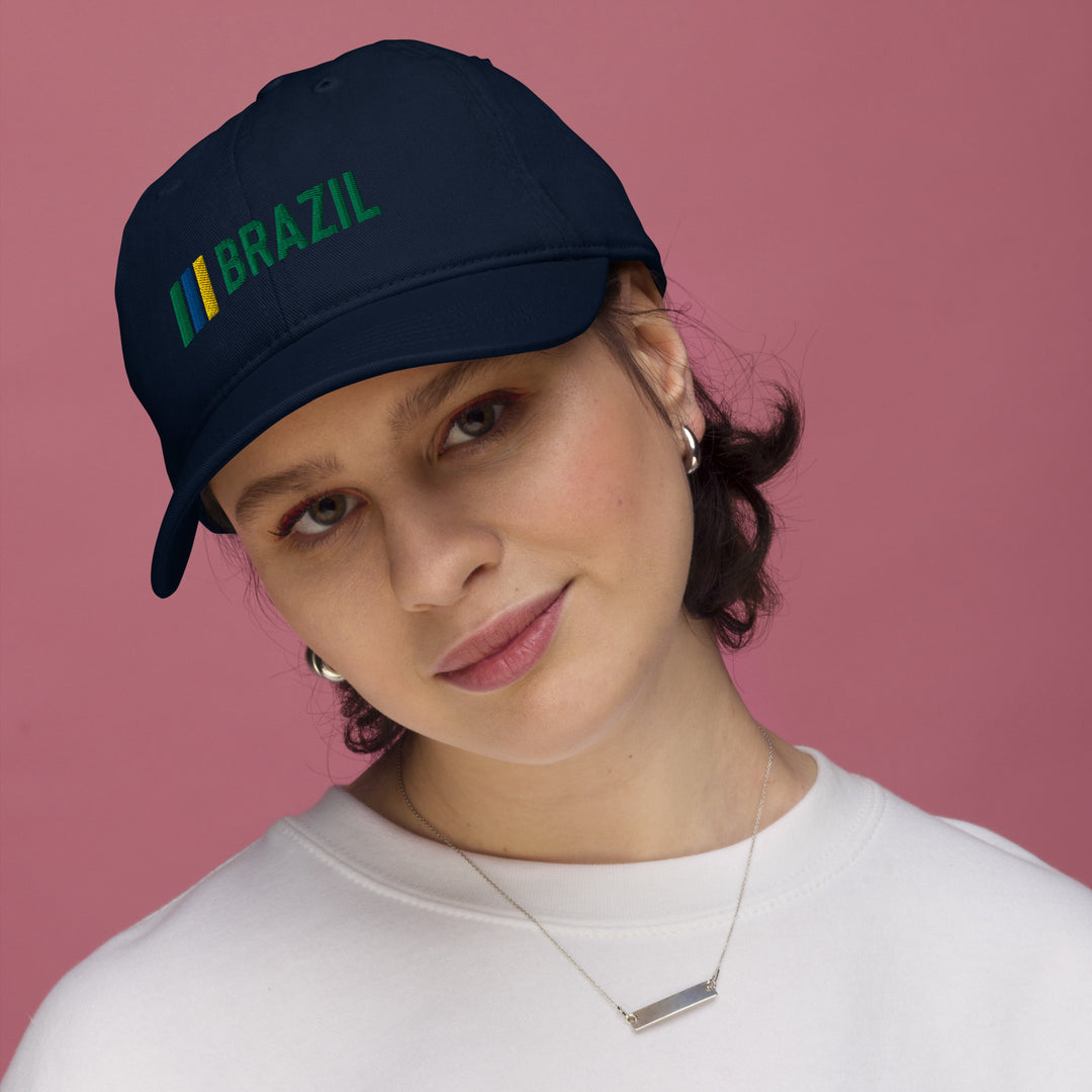 Brazil Organic Cotton Baseball Cap - Ezra's Clothing - Hats