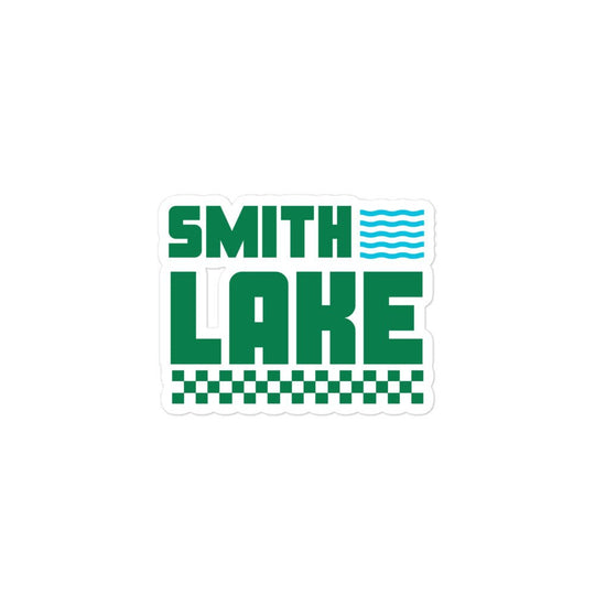Smith Lake Bubble-Free Vinyl Sticker - Ezra's Clothing - Vinyl Sticker