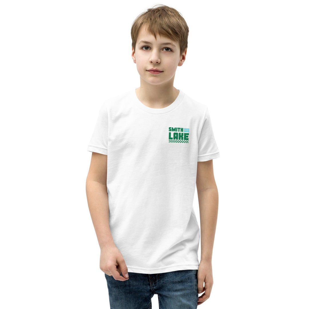 Smith Lake Good Vibes Youth T-Shirt - Ezra's Clothing - T-Shirt
