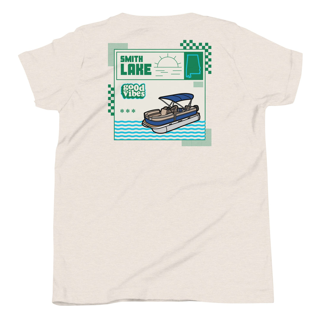 Smith Lake Good Vibes Youth T-Shirt - Ezra's Clothing - T-Shirt