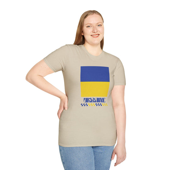 Ukraine Retro T-Shirt - Ezra's Clothing - T-Shirt