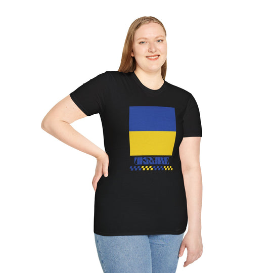 Ukraine Retro T-Shirt - Ezra's Clothing - T-Shirt