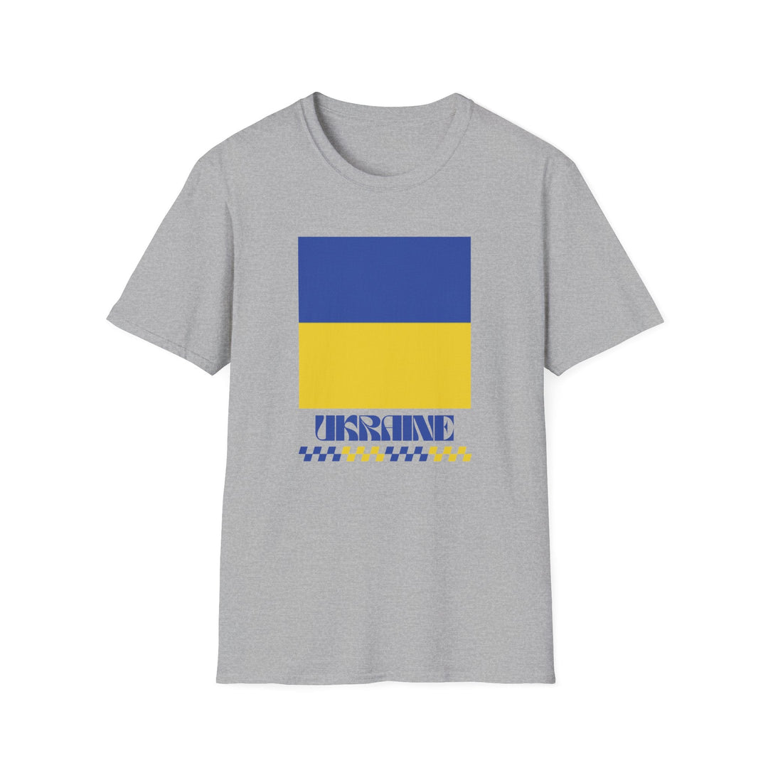 Ukraine Retro T-Shirt - Ezra's Clothing - T-Shirt