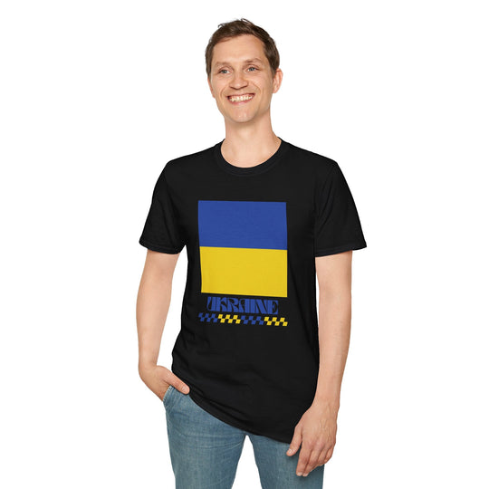 Ukraine Retro T-Shirt - Ezra's Clothing - T-Shirt