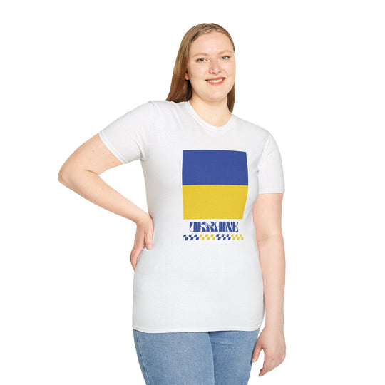 Ukraine Retro T-Shirt - Ezra's Clothing - T-Shirt