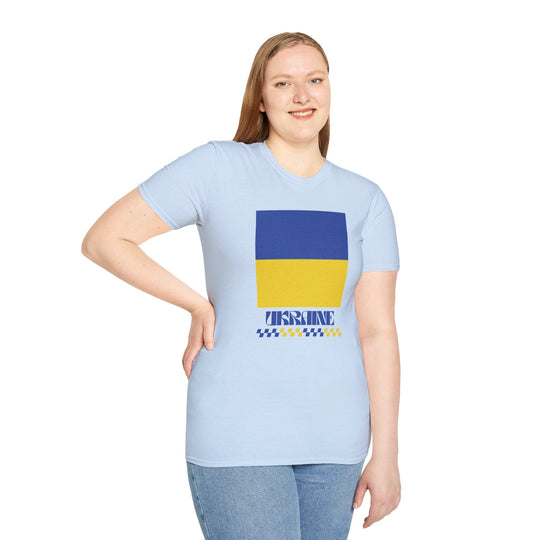 Ukraine Retro T-Shirt - Ezra's Clothing - T-Shirt