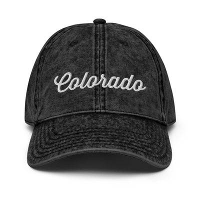 Colorado Hat Hats Ezra's Clothing Black  