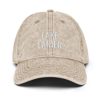 Lake Lanier Hat Hats Ezra's Clothing Khaki  