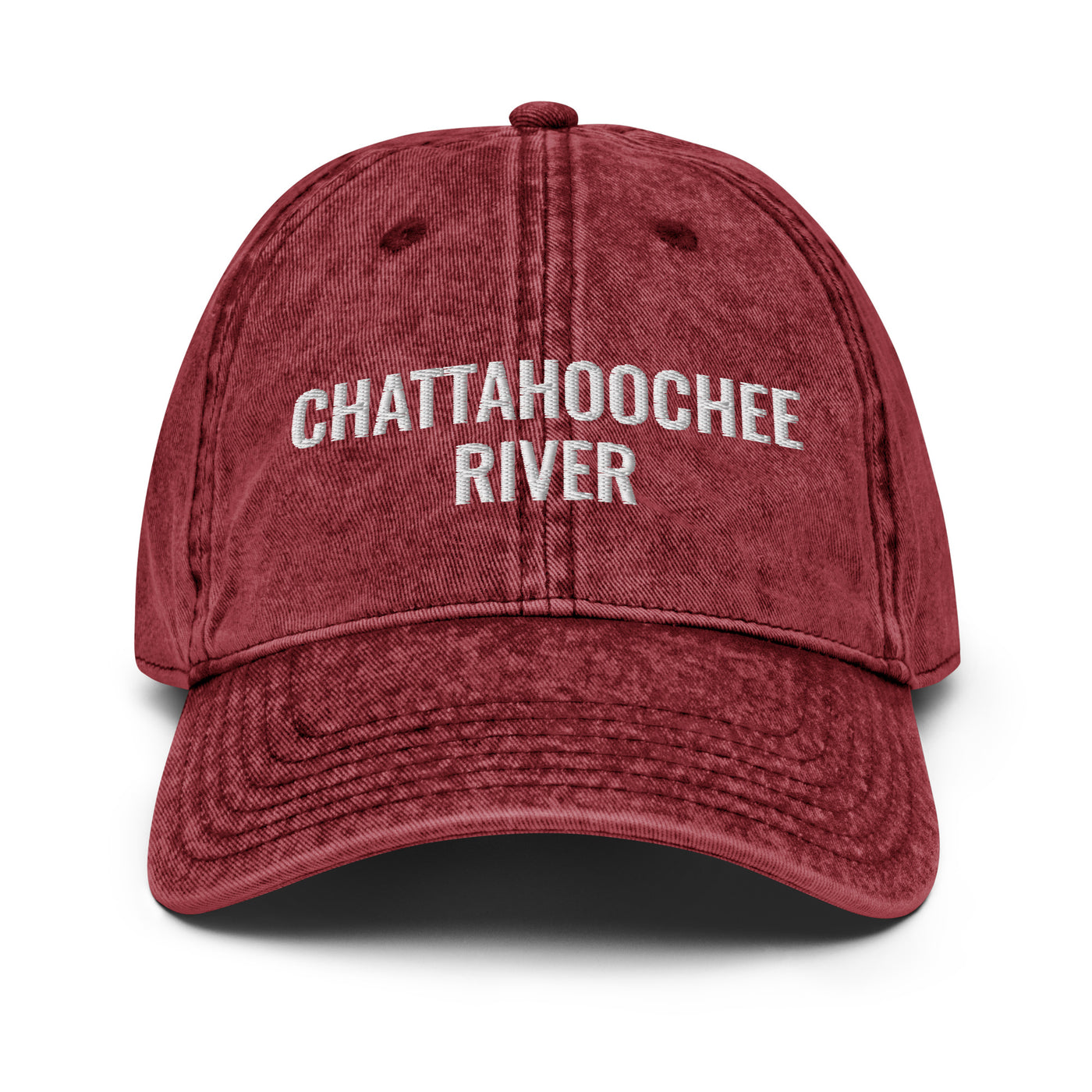 Chattahoochee River Hat Hats Ezra's Clothing Maroon  