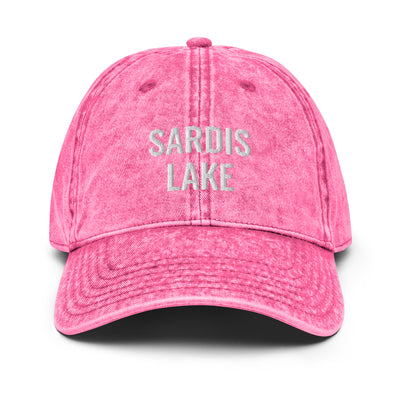 Sardis Lake Hat Hats Ezra's Clothing Pink  