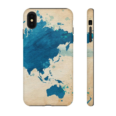World Traveler Case - Asia & Australia Tough Case Ezra's Clothing iPhone XS MAX Matte 