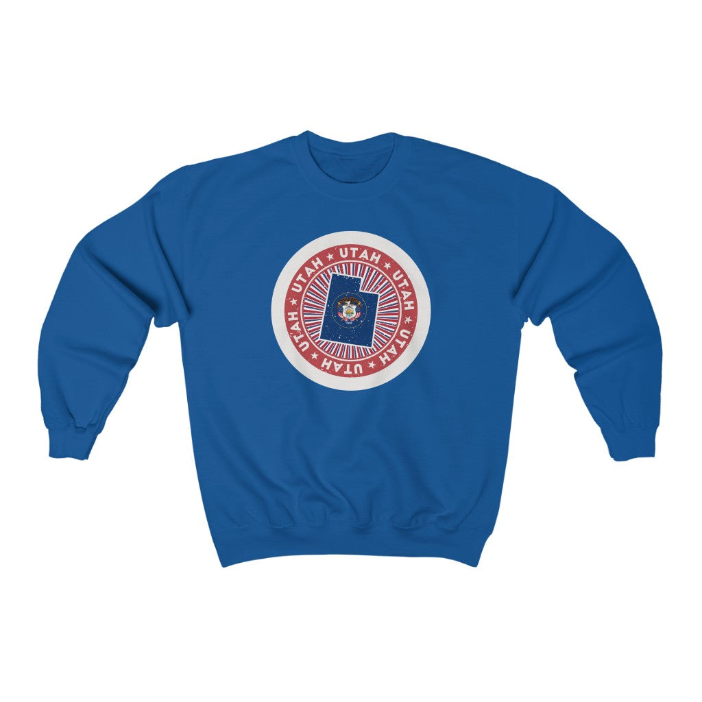 Utah Sweatshirt Sweatshirts Ezra's Clothing S Royal 