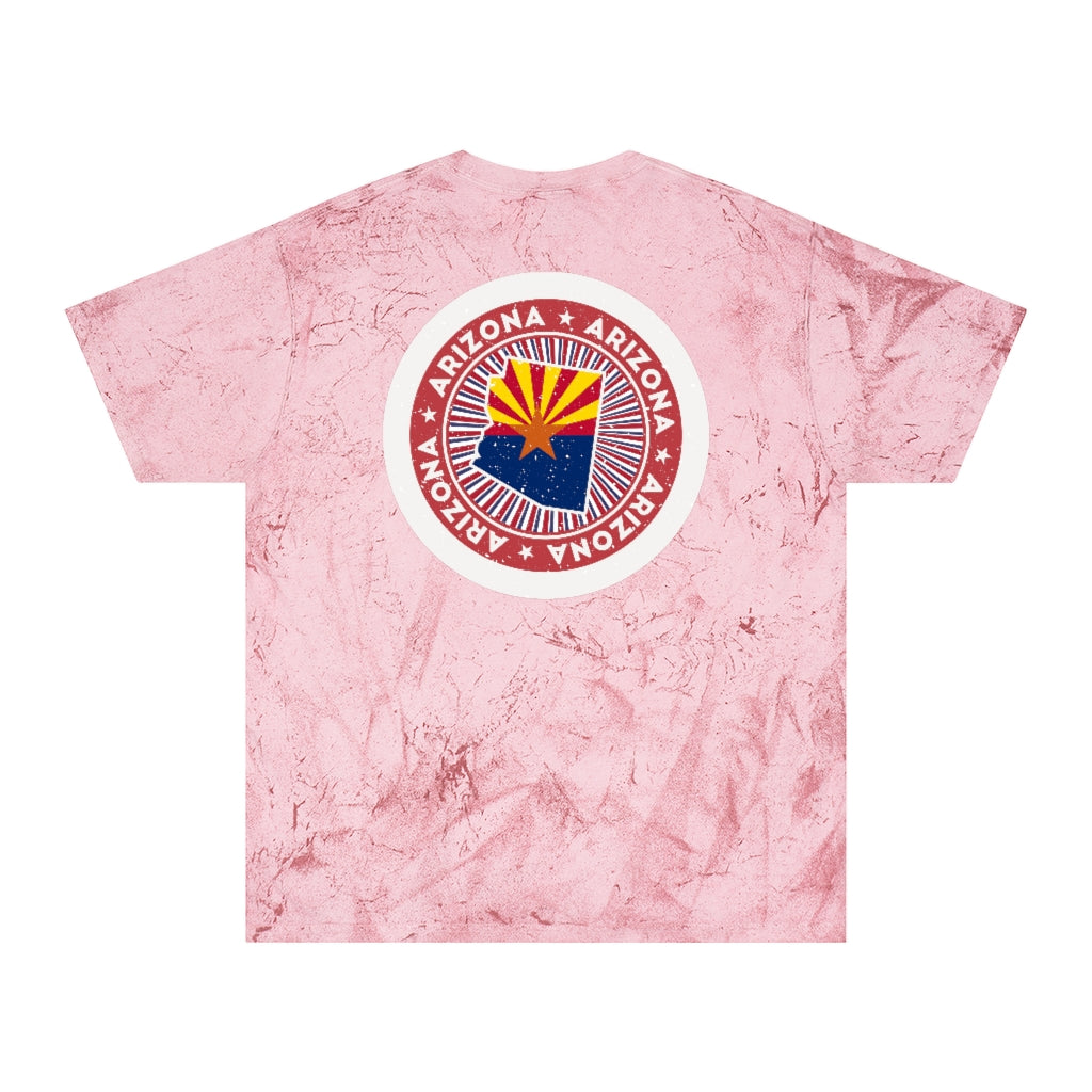Arizona T-Shirt (Color Blast) T-Shirts Ezra's Clothing Clay S 