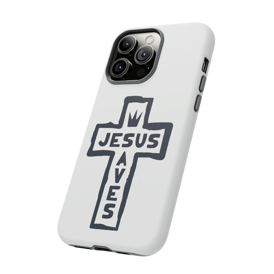 Jesus Saves Case Tough Case Ezra's Clothing   