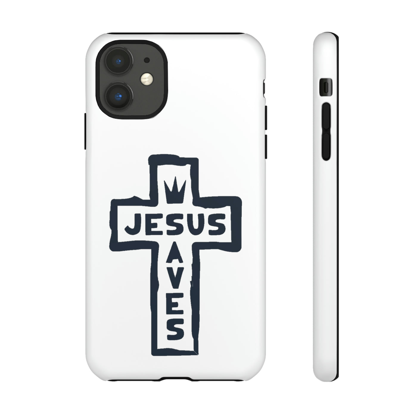 Jesus Saves Case Tough Case Ezra's Clothing iPhone 11 Matte 