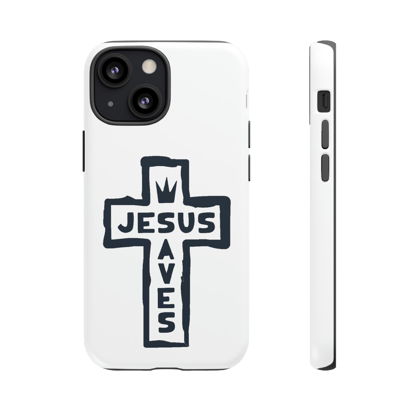 Jesus Saves Case Tough Case Ezra's Clothing iPhone 13 Mini Matte 