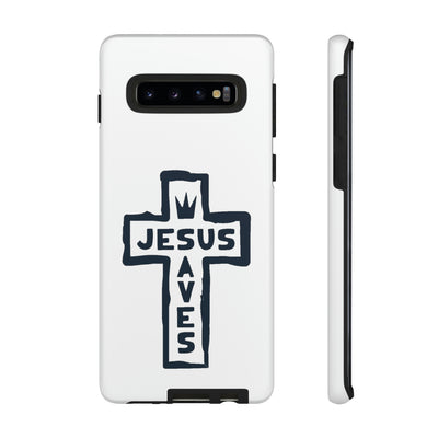 Jesus Saves Case Tough Case Ezra's Clothing Samsung Galaxy S10 Matte 