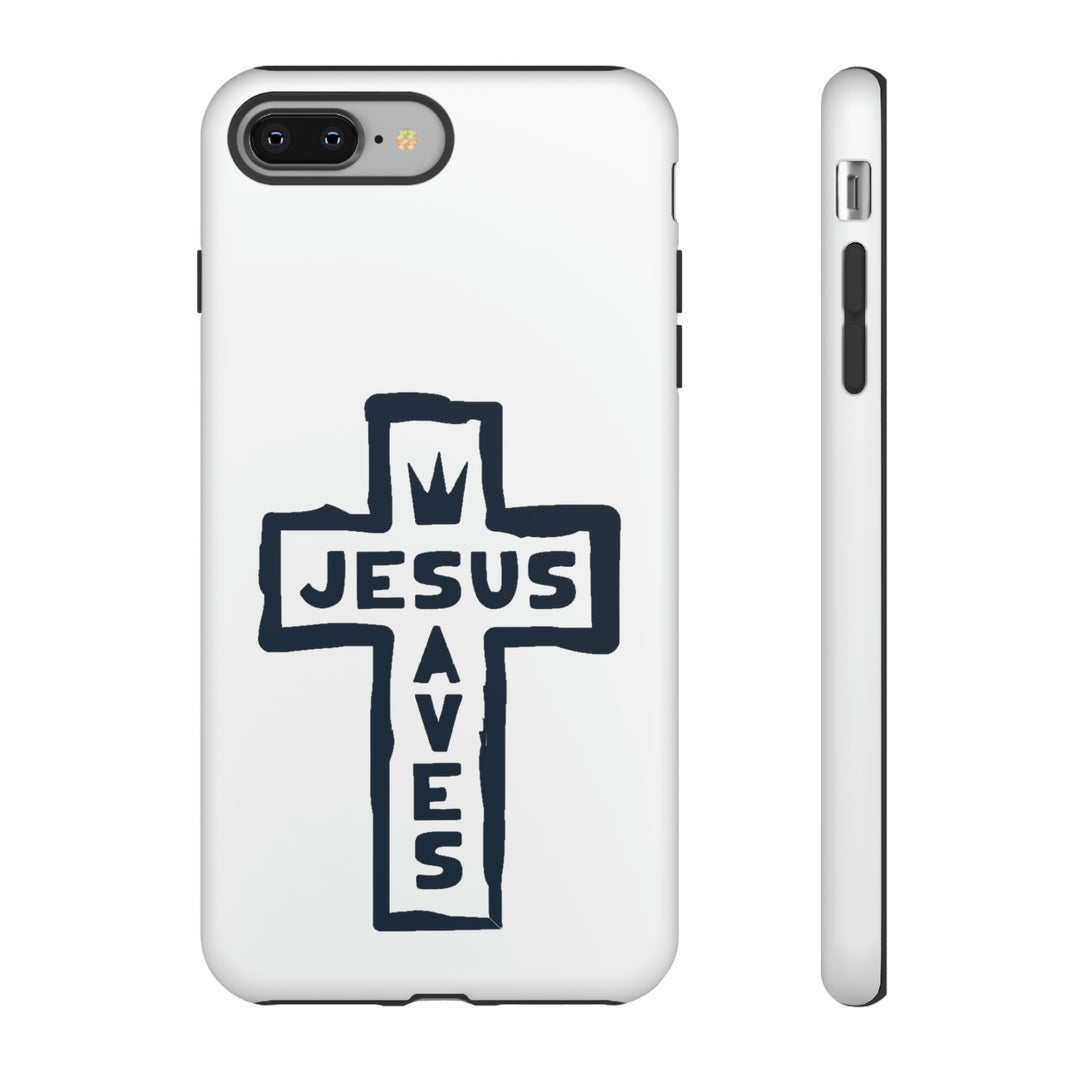 Jesus Saves Case Tough Case Ezra's Clothing iPhone 8 Plus Matte 